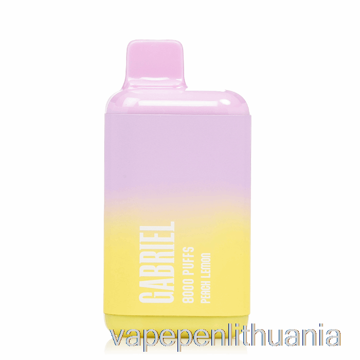 Uwell Gabriel Bf8000 Vienkartinis Persikų Citrinų Vape Skystis